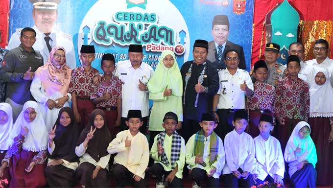Pembukaan Lomba Cerdas Quran Tingkat SD dan SMP Kabupaten Agam