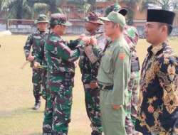 Wakil Bupati Way Kanan Buka TMMD ke-118 di Gunung Katun