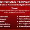 10 Pemenang Lomba Esai Nasional
