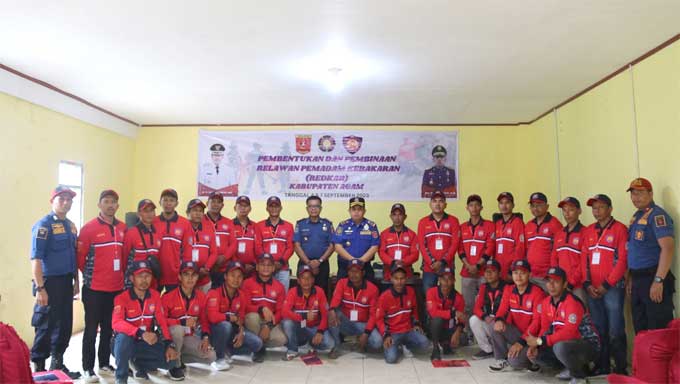 Pemkab Agam Bentuk Relawan Pemadam Kebakaran