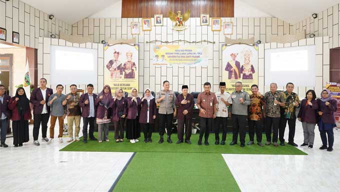 Pemkab Solok Selatan Bertemu Tim Unes Padang