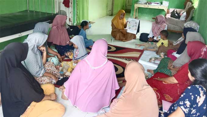 Petugas Puskesmas Kayu Gadang Pessel Lakukan Penyuluhan Ibu Hamil
