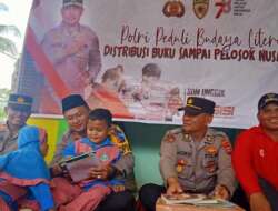 Tingkatkan Literasi dan Minat Baca Anak, Polres Dharmasraya Bagikan Buku kepada Yayasan RA Az Zikra