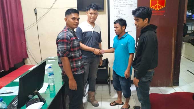 Polsek Sungai Rumbai Selesaikan Kasus Penganiayaan dengan Restorative Justice