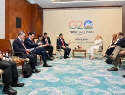 Presiden Jokowi Bertemu Perdana Menteri Italia, Giorgia Meloni