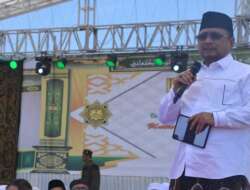Menteri Agama Yaqut Cholil Qoumas Mewakili Presiden Jokowi Dalam Tablig Akbar Idul Khotmi Nasional Thoriqoh Tijaniyah Ke-231 Di Garut