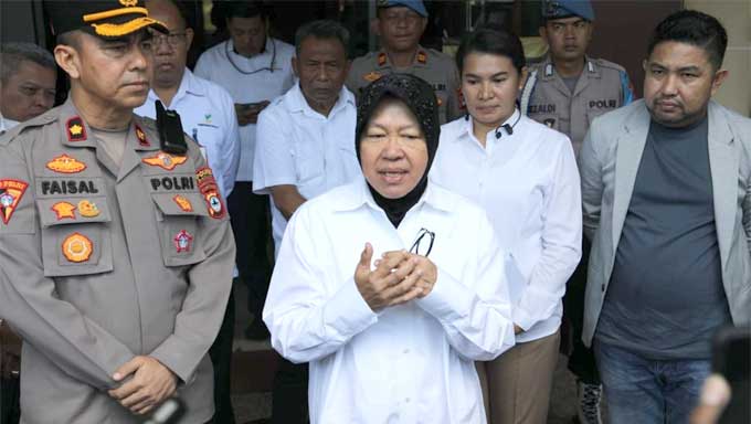 Dampingi Korban Sodomi Di Banjar Kalsel, Mensos Berharap Pelaku Dihukum Maksimal