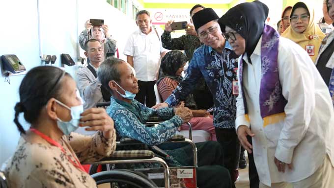 Kemensos Bantu Ratusan Lansia di Kalsel Jalani Operasi Katarak Gratis