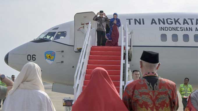 Dua Hari Kunjungan Kerja di Sumbar, Wapres Bertolak ke Jakarta