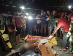 Kecelakaan Maut di Kinali, Tubuh Korban Hancur Tercerai Berai Terlindas Truk