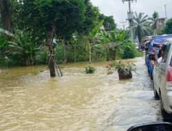 Sejumlah Kecamatan Kebanjiran, Pemkab Pasbar Salurkan Bantuan Sembako