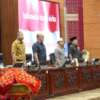 Rapat paripurna DPRD Sumbar tentang penyampaian jawaban Gubernur terhadap pandangan umum Fraksi-fraksi terhadap Rancangan Peraturan Daerah (Ranperda) mengenai perubahan APBD tahun anggaran 2023