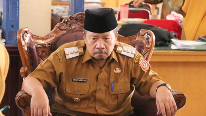 Bupati Agam, H Andri Warman