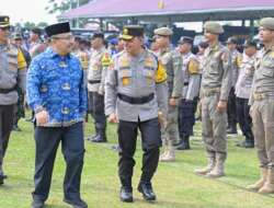 Apel Gelar Pasukan Operasi Mantap Brata Singgalang, Sekda Ungkap Sejumlah Upaya Pemprov Sumbar Sukseskan Pemilu 2024
