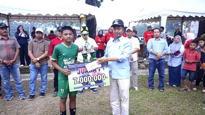 Bintang Timur Payakumbuh Juara Festival Ssb Padang Tujuh Ku-12 Se-Sumatera