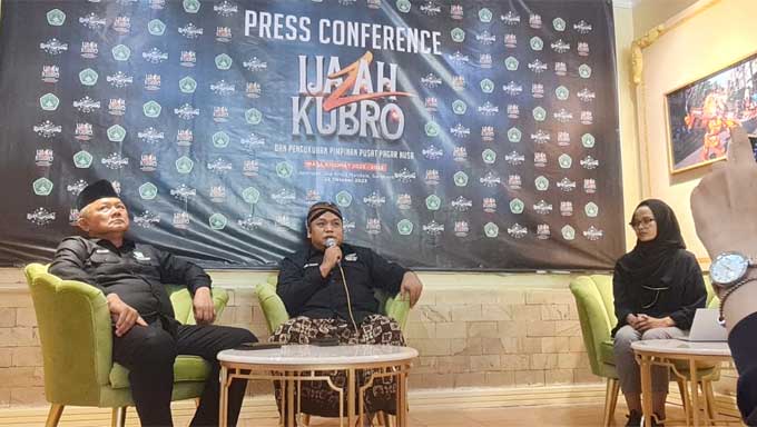 Konferensi pers Ijazah Kubro