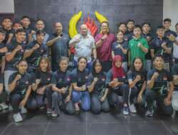 Ketua Dpd Ri, Aa Lanyalla Mahmud Mattalitti Lepas Atlet Wushu Jatim Ke Pra Pon 2023 Di Bogor