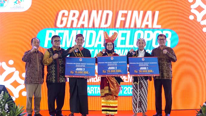 Perwakilan Payakumbuh Juara 2 Pemuda Pelopor tingkat Nasional
