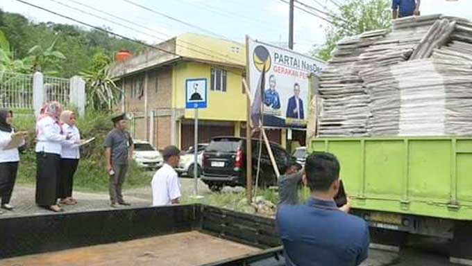 KPU Sawahlunto Terima Beberapa Logistik Pemilu 2024