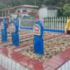 Tokoh muda Kecamatan Situjuah Limo Nagari, Kabupaten Limapuluh Kota, M. Fajar Rillah Vesky berziarah Makam Pahlawan Lurah Kincia, Situjuah Batua