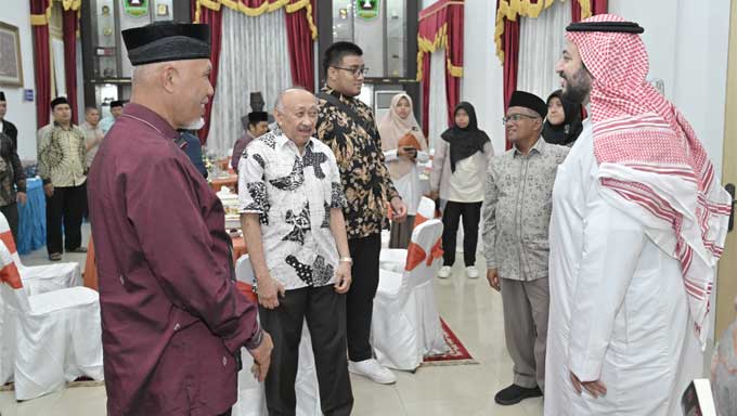 Gubernur Sumbar, Mahyeldi Jamu Keturunan Syekh Ahmad Khatib Al Minangkabawi