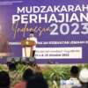 Menteri Agama Yaqut Cholil Qoumas membuka Mudzakarah Perhajian Indonesia 2023, di Yogyakarta