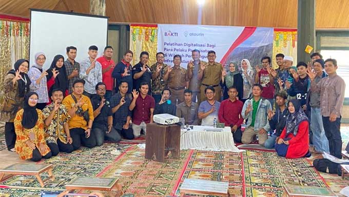 Pemkab Agam bersama BAKTI Kominfo Gelar Pelatihan Digitalisasi bagi Pelaku Wisata