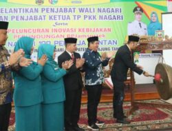 Bersama BPJamsostek, Pemkab Sijunjung Launching Program Satu Nagari 100 Pekerja Rentan