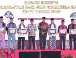 Camat Payakumbuh Utara, Jhoni Parlin Raih Camat Terbaik Tingkat Sumbar 9 Penyerahan Penghargaan Camat Terbaik Tingkat Provinsi Sumbar 2023
