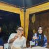 Rezka Oktoberia bersilaturahmi dengan beberapa pengusaha sukses Luak 50 di Bekasi