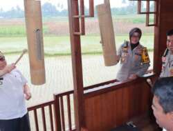 Kapolres Payakumbuh Resmikan Poskamling dan Palanta Baselo Tiga Pilar Kamtibmas Presisi