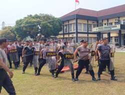 Polres Dharmasraya Latihan Dalmas