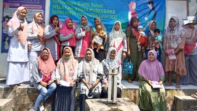 Puskesmas Ranah Ampek Hulu Tapan Lakukan Pertemuan Bumil Sehat