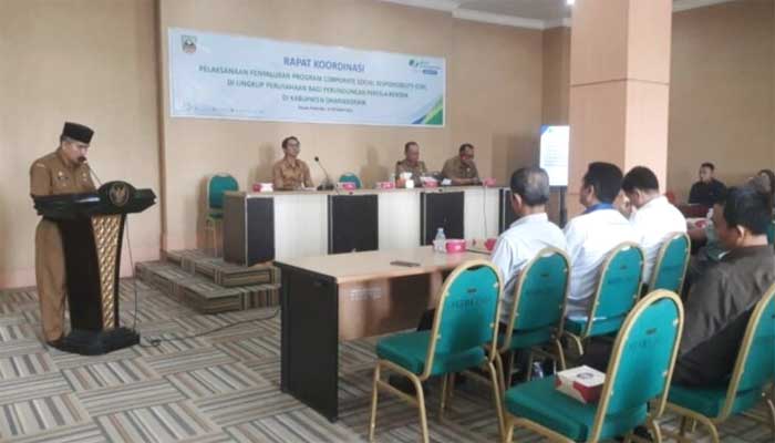 BP Jamsostek dan Pemkab Dharmasraya Gelar Rapat Koordinasi Penyaluran Program CSR