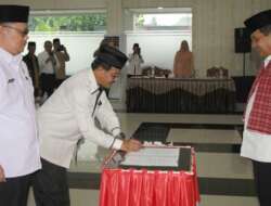 Serah Terima Jabatan, Thomas Febri Jadi Kakan Kemenag Kabupaten Agam Definitif