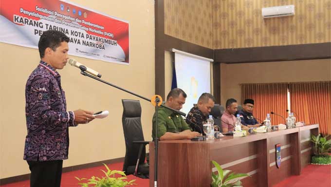 Pengurus Karang Taruna se-Kota Payakumbuh Ikuti Sosialisasi P4GN