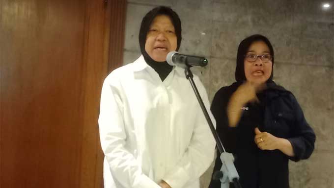 Menteri Sosial (Mensos) Tri Rismaharini