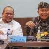 Ketua Umum PHDI, Wisnu Bawa Tenaya bersama Ketua DPD RI, AA LaNyalla Mahmud Mattalitti