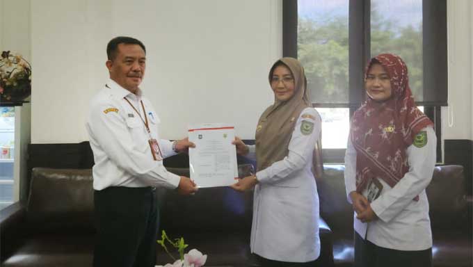 Kepala Badan Strategi Kebijakan Dalam Negeri (BSKDN) Kemendagri, Yusharto Huntoyungo audiensi dengan Pemkab Berau
