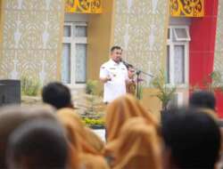 Pimpin Apel Gabungan Bulan Oktober, Bupati Dharmasraya Pesankan Beberapa Hal Ini
