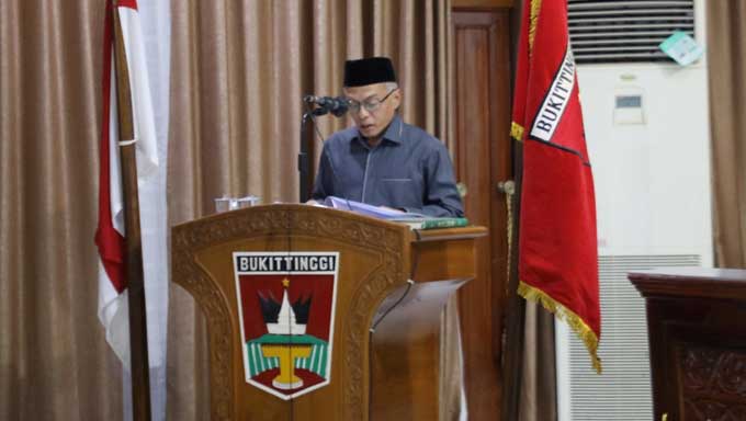 Juru bicara Badan Anggaran (Banggar) DPRD Bukittinggi, Asril