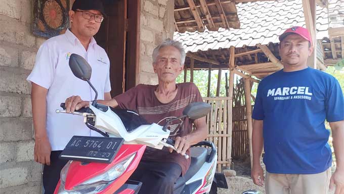 Bantuan Motor Roda Tiga Kemensos