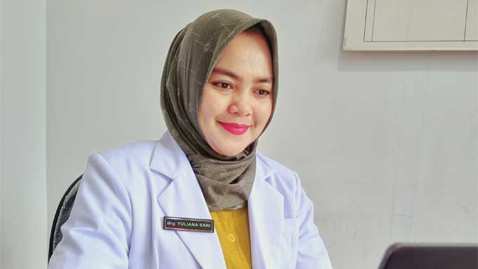 Asyik! Puskesmas Sungai Durian Sawahlunto Tambah Jam Pelayanan Poli Sore 1 Kepala Puskesmas Sungai Durian, drg Sari