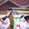 Bupati Agam jadi Pembina Upacara Hari Sumpah Pemuda ke-95 di SMPN 6 Lubuk Basung