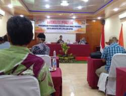Bawaslu Sawahlunto Diskusi Publikasi Pencalonan Presiden dan Wakil Presiden serta Anggota DPR, DPD dan DPRD
