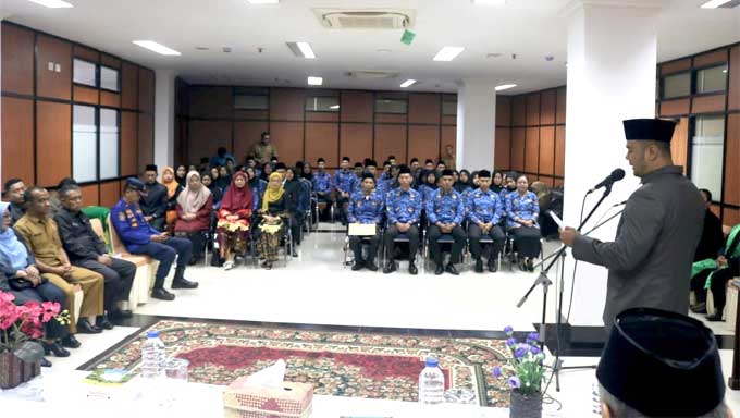 Bupati Sijunjung Lantik PPPK Fungsional Teknis dan PNS