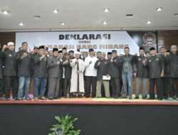 Hadiri Deklarasi Ormas Amanah Rang Minang di Bukittinggi, Gubernur Sumbar Tekankan Hal Ini