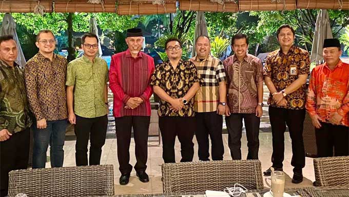 Gubernur Sumbar dengan Islamic Development Bank