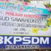 Karangan Bunga Ucapan Selamat Datang LAM-KPRS RSUD Kota Sawahlunto