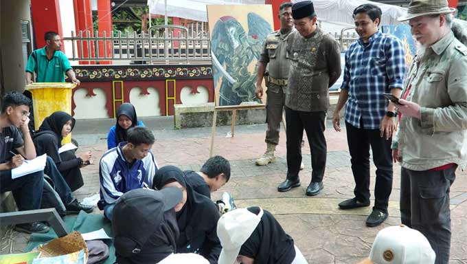 Mahasiswa ISI Padang Panjang Ikut Meriahkan Qasidah Serambi Fest